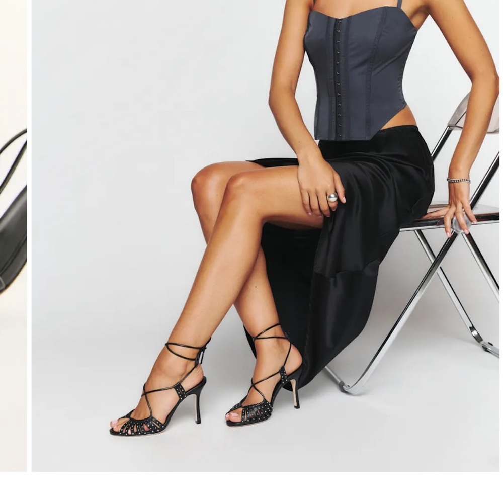 Studded heels